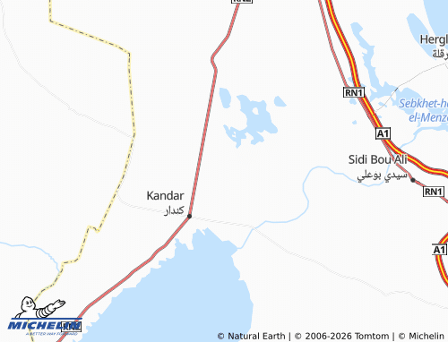 Mappa MICHELIN Hindi al-'Olouj - ViaMichelin