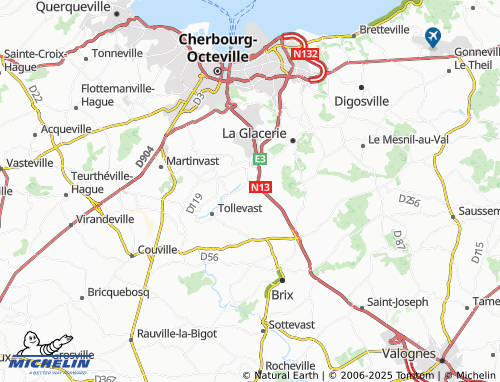 MICHELIN-Landkarte La Gravelle de Haut - ViaMichelin