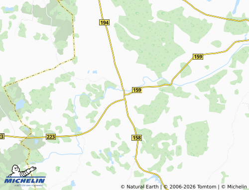 Mapa MICHELIN Užventis - ViaMichelin