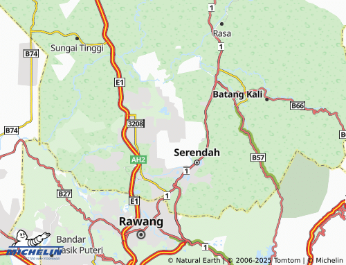 MICHELIN Telipot Azura map - ViaMichelin