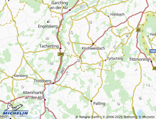 Mappa MICHELIN Günzelham - ViaMichelin