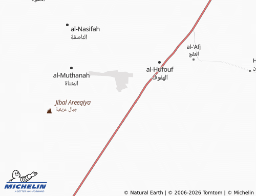 MICHELIN-Landkarte al-Fath - ViaMichelin