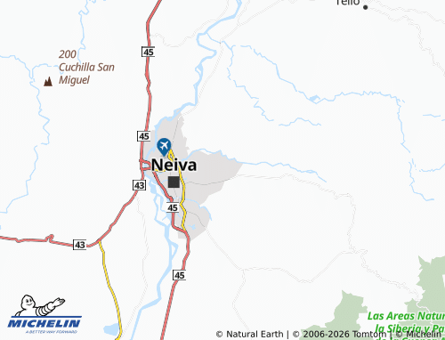 Mapa MICHELIN El Triunfo - ViaMichelin