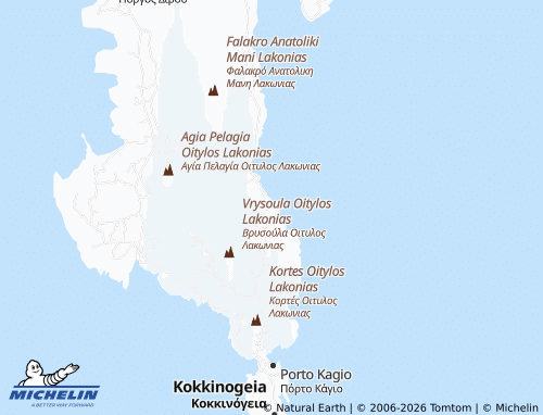 MICHELIN Spira map - ViaMichelin