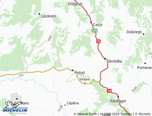 Mapa MICHELIN Lupoaia - ViaMichelin