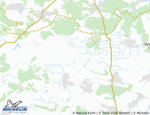 Mapa MICHELIN Horodchyn - ViaMichelin