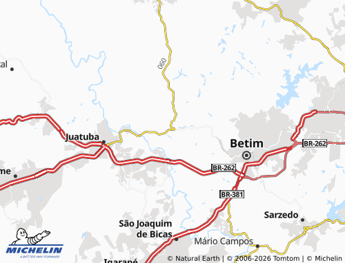 Carte MICHELIN Vianópolis - ViaMichelin