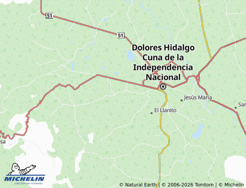 Mappa MICHELIN La Trinidad - ViaMichelin