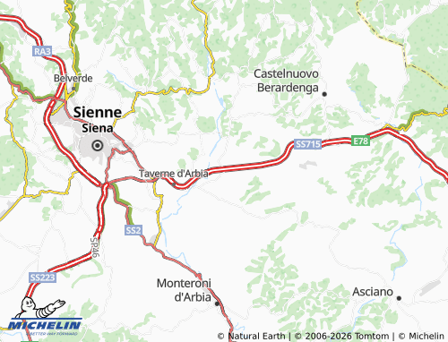 Carte MICHELIN Casetta - ViaMichelin