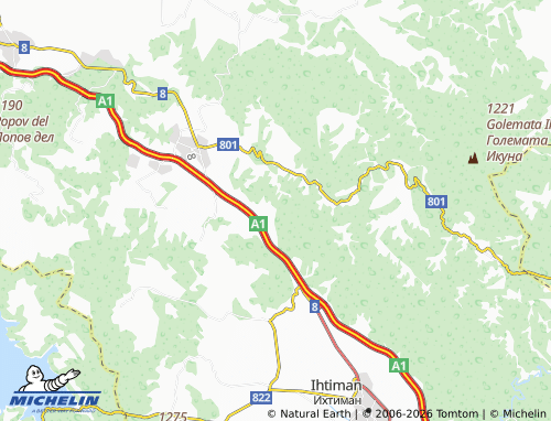 Mappa MICHELIN Razhana - ViaMichelin
