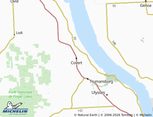 Mapa MICHELIN Covert - ViaMichelin