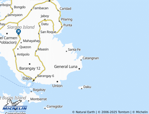 MICHELIN Cabitoonan map - ViaMichelin