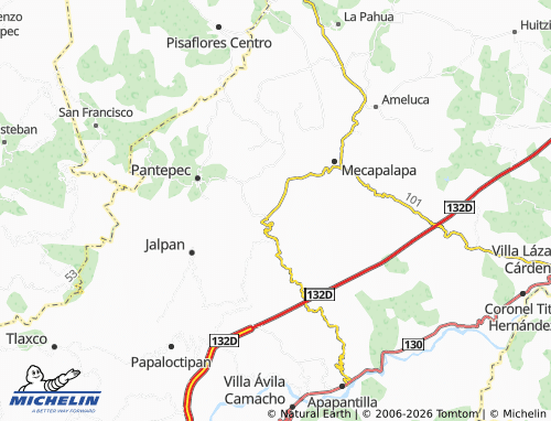Mappa MICHELIN La Candelaria - ViaMichelin