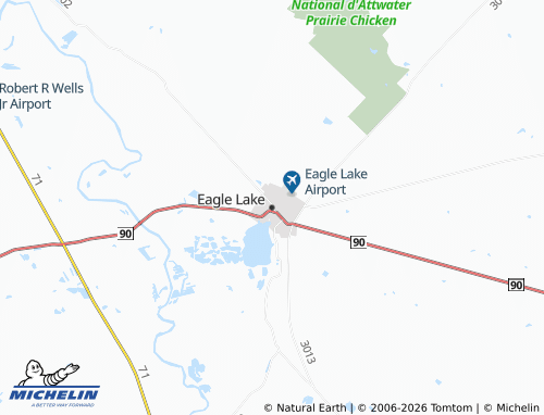 Mapa MICHELIN Eagle Lake - ViaMichelin