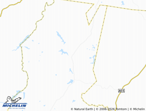 MICHELIN Mutepatepa map - ViaMichelin