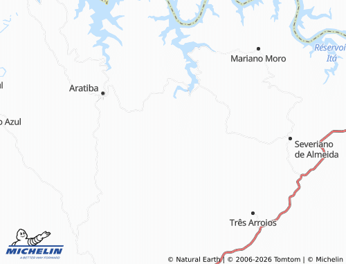 Mapa MICHELIN Dourado - ViaMichelin