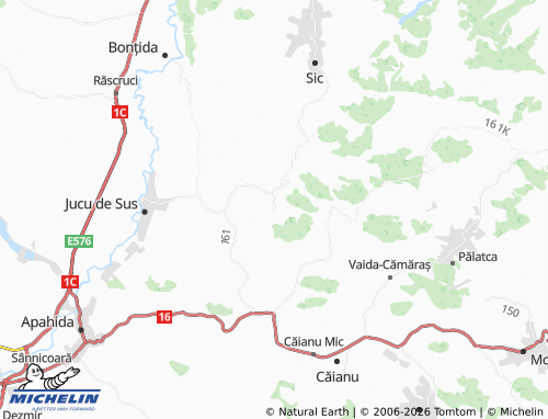 Mappa MICHELIN Vișea - ViaMichelin