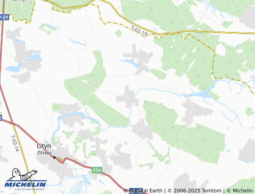 MICHELIN Novoselytsia map - ViaMichelin