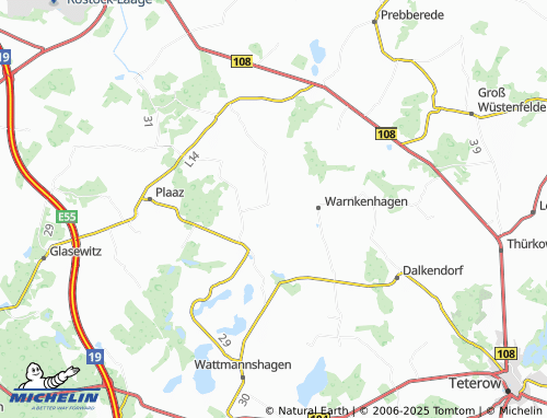 MICHELIN-Landkarte Pölitz - ViaMichelin