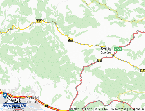 Mapa MICHELIN Grbavče - ViaMichelin