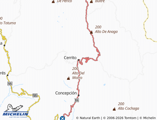 Carte MICHELIN Cerrito - ViaMichelin