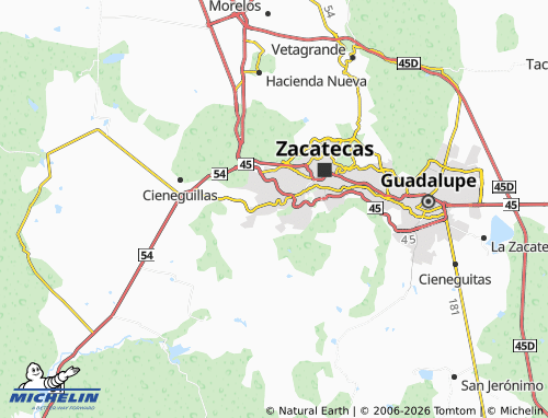 Mappa MICHELIN Insurgentes - ViaMichelin