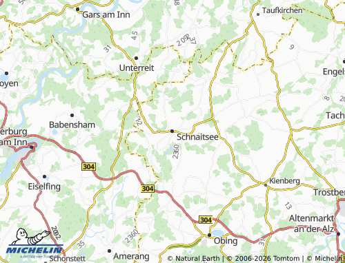 Mappa MICHELIN Schnaitsee - ViaMichelin