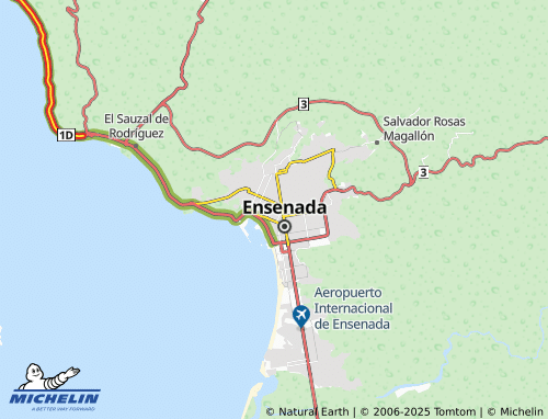 MICHELIN Obrera map - ViaMichelin
