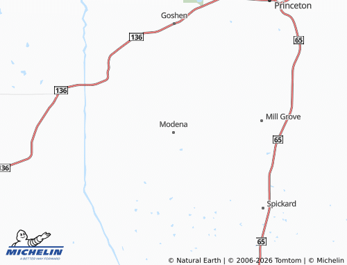 Mapa MICHELIN Modena - ViaMichelin