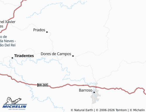 Mapa MICHELIN Dores de Campos - ViaMichelin