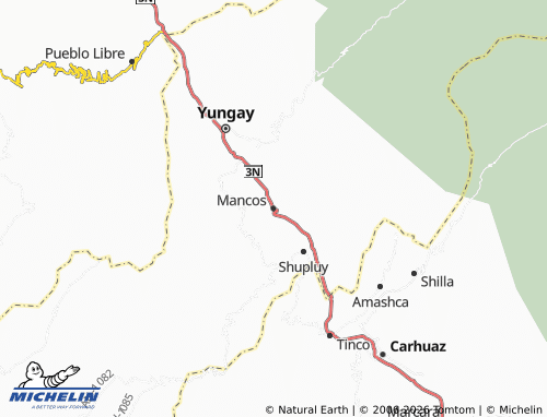 MICHELIN Mancos map - ViaMichelin