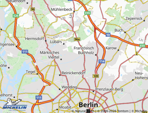 Mappa MICHELIN Rosenthal - ViaMichelin