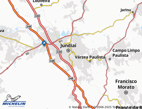 Carte MICHELIN Vila Arens e Vila Progresso - ViaMichelin