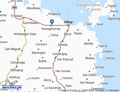 MICHELIN Pag-asa map - ViaMichelin