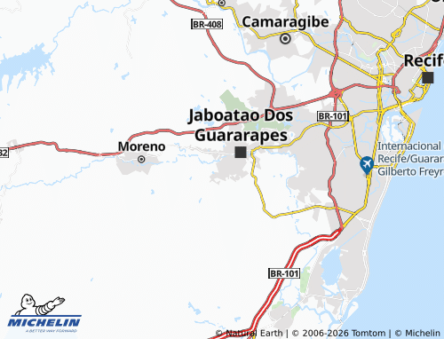 MICHELIN Loteamento 92 map - ViaMichelin