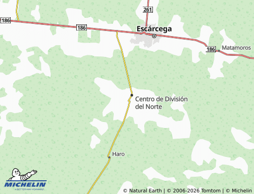 Mappa MICHELIN Tabasco - ViaMichelin