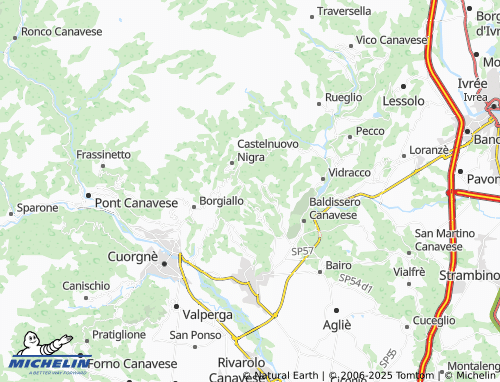 Carte MICHELIN Foresta - ViaMichelin