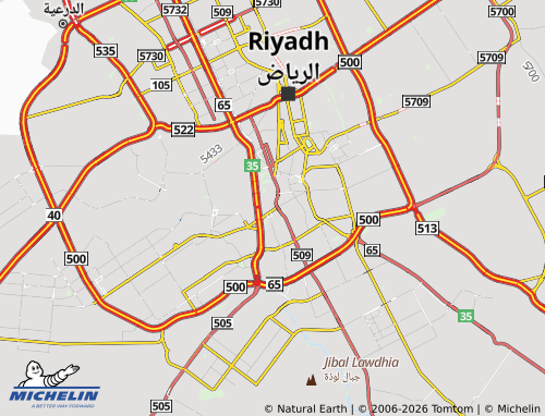 MICHELIN Al Dahou map - ViaMichelin