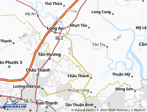 Mappa MICHELIN Hòa Phú - ViaMichelin