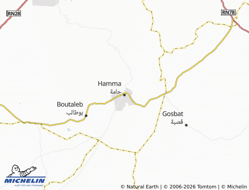 Mappa MICHELIN Hammah - ViaMichelin