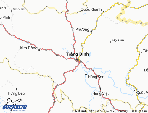 MICHELIN Chi Lăng map - ViaMichelin