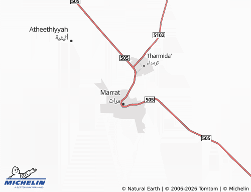 Carte MICHELIN al-Rawabi - ViaMichelin