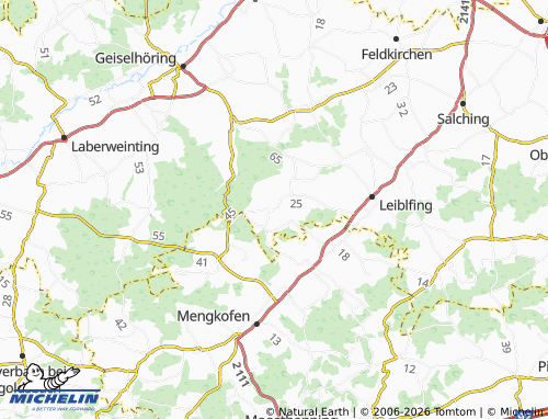 MICHELIN Schwimmbach map - ViaMichelin