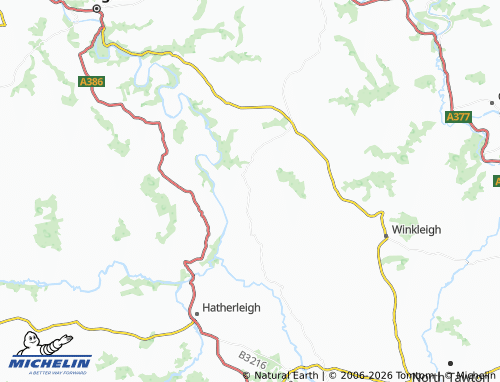 Mapa MICHELIN Dowland - ViaMichelin
