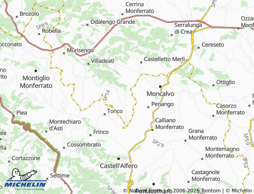 MICHELIN Sanico map - ViaMichelin