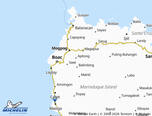 Mappa MICHELIN Apitong - ViaMichelin
