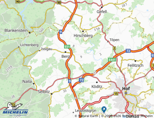 MICHELIN Bruck map - ViaMichelin