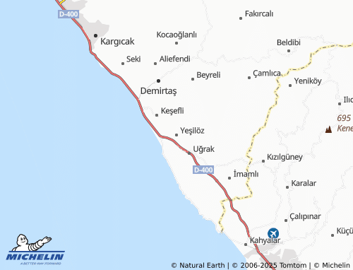 Mappa MICHELIN Yeşilöz - ViaMichelin