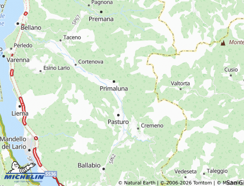 MICHELIN Introbio map - ViaMichelin