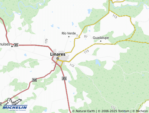 MICHELIN La Petaca map - ViaMichelin
